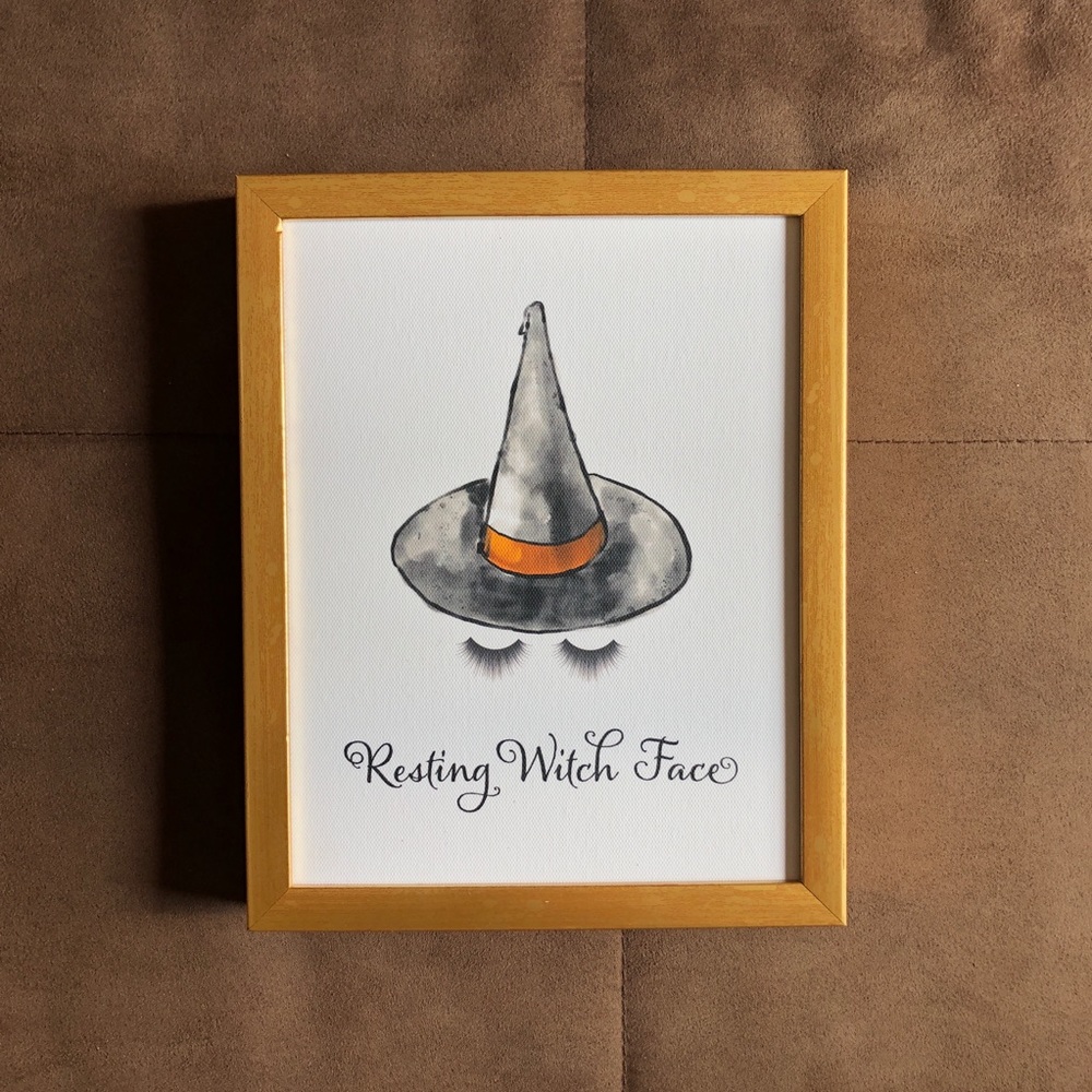 Resting Witch Face Portrait